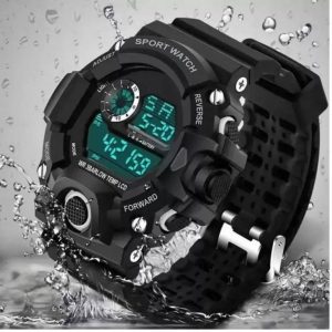 Water Resistance NEW GENERATION BLACK DIAL BLACK STRAP Digital Watch  - For Boys & Girls Brand - A Watch Mens For kids Women Men Electronic Digital Sports Watch Clock