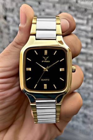 Elegant Series Square Analog Quartz For Men/Boys Analog Watch  - For Men FN-1850