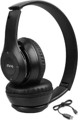 G2L Amazing Wireless Sports Gaming Headphone With FM&SD Card Slot Bluetooth Headset Bluetooth & Wired??(Black, On the Ear)