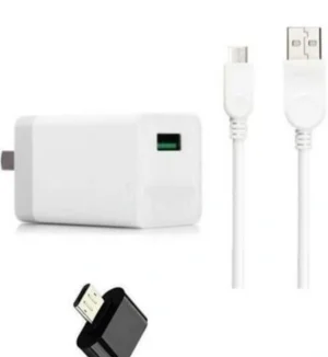 Mobile Charger + Data Cable + OTG