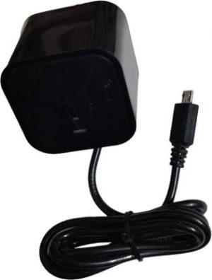 ROYALSONS Qualcomm 4.0 2.4 A Wall Charger for Mobile with Detachable Cable??(Black)
