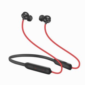 SIGNATIZE Bluetooth in Ear Wireless Neckband,Mic,Up to 65 Hours Playtime,Magnetic Earbuds Bluetooth & Wired??(Red, In the Ear)