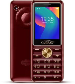 SAREGAMA Carvaan Keypad phone Bhojpuri M21??(Metallic Red)