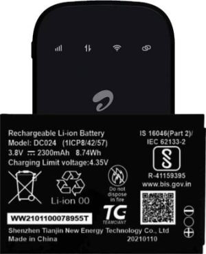 FEkart Mobile Battery For  Airtel Xstream DigitalTV AMF-311WW Full Backup 2300mAh