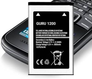 VEHUB Mobile Battery For  Samsung Guru 1200 / 800mAh (Premium Quality)