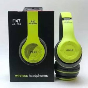 G2L Headphone Sports Stereo Deep Bass Sound Bluetooth headphone Bluetooth & Wired??(Green, On the Ear)