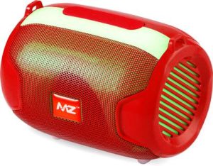 MZ BLUETOOTH SPEAKER) Dynamic Thunder Sound, In Built RGB Light 5 W Bluetooth Speaker??(Red, Stereo Channel)