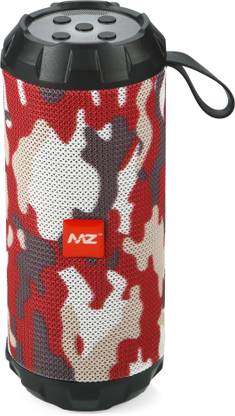 MZ M418SP (PORTABLE BLUETOOTH SPEAKER) Dynamic Thunder Sound with Mobile Stand 10 W Bluetooth Speaker??(Red camouflage, Stereo Channel)
