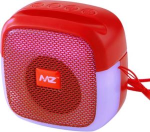 MZ M424SP (PORTABLE BLUETOOTH SPEAKER) Dynamic Thunder Sound with Disco LED 5 W Bluetooth Speaker??(Red, Stereo Channel)