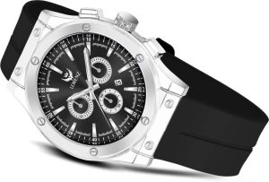 Date Dial Analog Watch with Blue Magnetic Lock Strap Analog Watch  - For Men MK-4087R