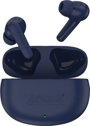 Aroma NB126 Amplifier 40 Hours* Playtime | Perfect for Music | Dual Pairing Mode Bluetooth Gaming??(Blue, True Wireless)