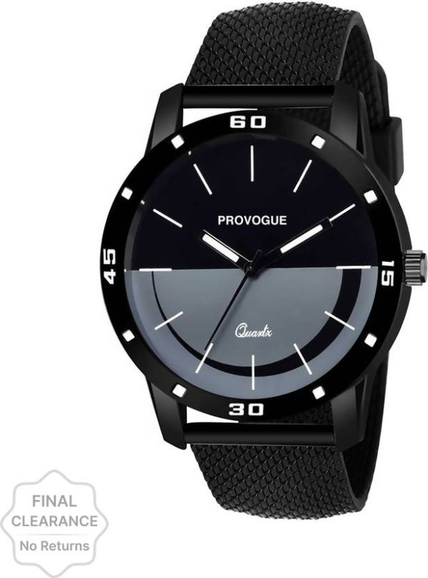 Mesh Strap Multicolor Dial Quartz Analog Watch  - For Men PRVG136