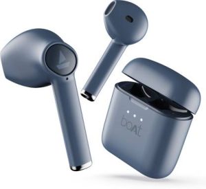boAt Airdopes 131 with upto 60 hours and ASAP Charge Bluetooth??(Midnight Blue, True Wireless)