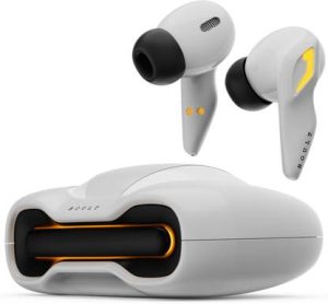 Boult Astra with Quad Mic ENC, 48Hrs Battery, Low Latency Gaming, Made in India, 5.3v Bluetooth??(White Opal, True Wireless)