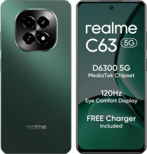 realme C63 5G Charger in the Box (Forest Green, 128 GB)??(6 GB RAM)