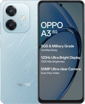OPPO A3 5G (Ocean Blue, 128 GB)??(6 GB RAM)