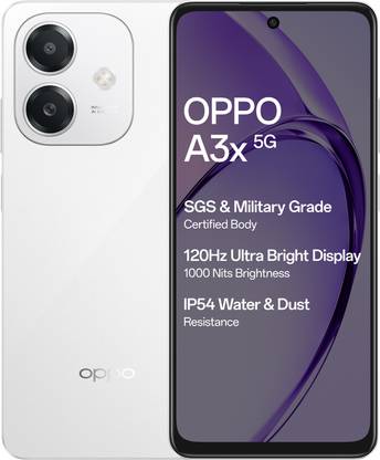 OPPO A3x 5G (Starlight White, 64 GB)??(4 GB RAM)