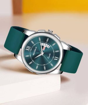 KILLER Designer Sea Green Round Dial Day & Date Men's & Boy's Analog Watch  - For Men KR-883SLI17