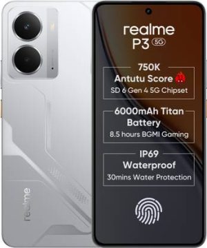 realme P3 5G (Space Silver, 128 GB)??(6 GB RAM)