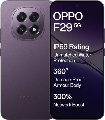 OPPO F29 5G (Solid Purple, 128 GB)??(8 GB RAM)