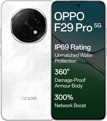OPPO F29 Pro 5G (Marble White, 256 GB)??(8 GB RAM)