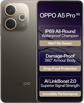 OPPO A5 Pro 5G (Mocha Brown, 256 GB)??(8 GB RAM)