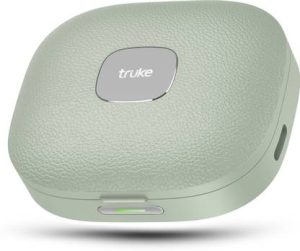truke Mega 9 Buds w/ 24-bit Spatial Sound, 70H battery, Leather finish, 13mm Speakers Bluetooth??(Forest Green, True Wireless)
