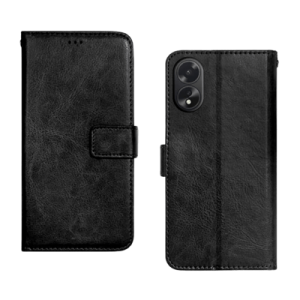 Heiger Flip Cover For Oppo A38/A18