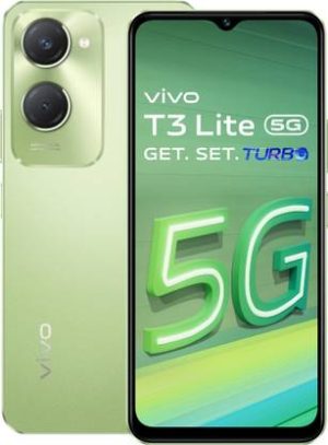 vivo T3 Lite 5G (Vibrant Green, 128 GB)??(4 GB RAM)