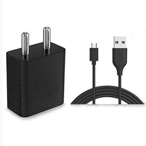ZEBRONICS 12 W 2.1 A Wall Charger for Mobile with Detachable Cable??(Black, Cable Included)