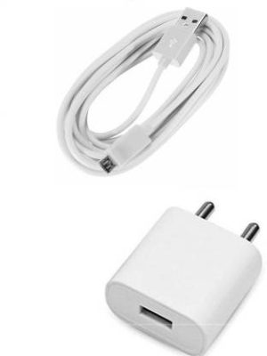 Webilla 5 W 3.1 A Wall Charger for Mobile with Detachable Cable??(White, Cable Included)