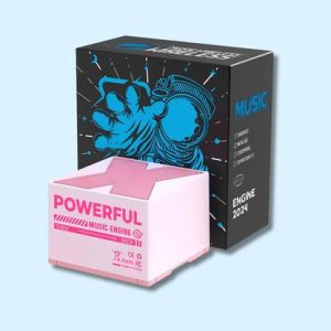Pharaoh X1 Mini Bluetooth Party Speaker, Hifi Stereo, High Bass, Mini Soundbar 5 W Bluetooth Party Speaker??(Pink, Stereo Channel)