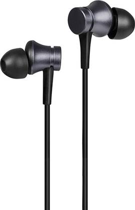 Mi Basic Wired Headset with Mic??(Black, In the Ear)